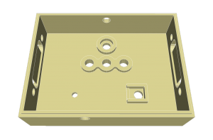 Boitier_CHI035_Dessus_DB15_3Led_LDR_Piezo_IR